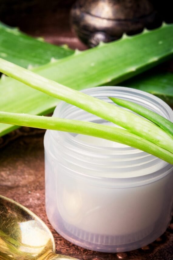 Aloe Vera Cream Massage